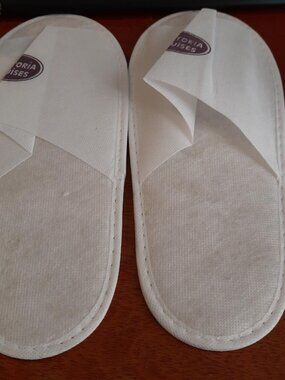 NEW BAG ! Victoria Cruises House Slipper White